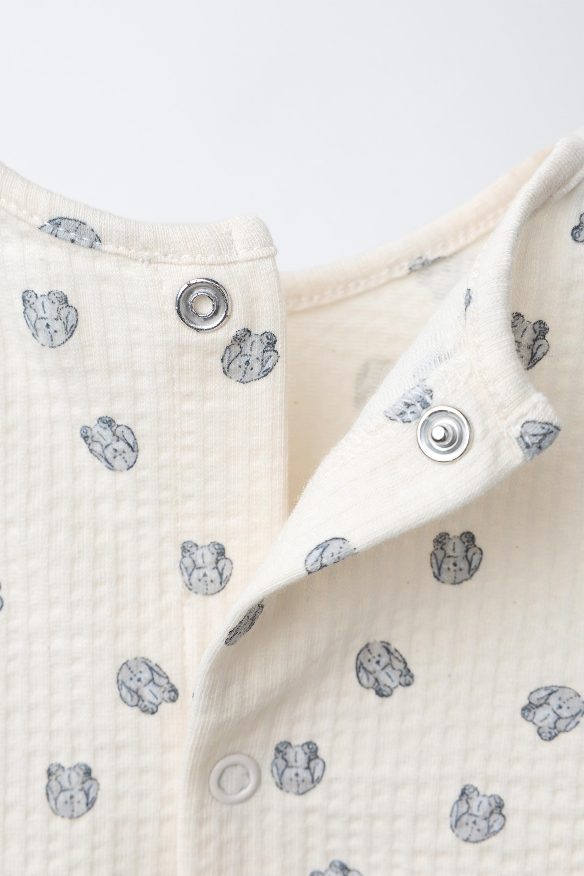 T-SHIRT TEXTURÉ LAPINS